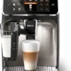 Does Not Apply Philips Series 5400 Kaffeevollautomat – Lattego Milchsystem, 12 Kaffeespezialitäten, Intuitives Display, 4 Benutzerprofile, Chrom (EP5447/90), Chrom / Einzigartig