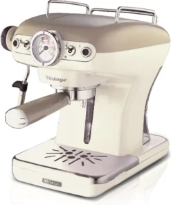 Ariete Siebträger-Espressomaschine Vintage Creme