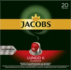 JACOBS Kapseln Lungo 6 Classico & Decaffeinato 6 Je 100 Nespresso®* Kompatibel -KaffeeGlück Angebote 8d1d1419b56d4e27627f48482b5daebe 1