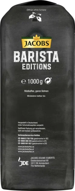 JACOBS Kaffeebohnen Barista Editions Espresso 2 X 1 Kg Espressobohnen Ganze Bohne 13 JACOBS Kaffeebohnen Barista Editions Espresso 2 X 1 Kg Espressobohnen Ganze Bohne -KaffeeGlück Angebote 8e9bfbc8b8605326360badd77fab4bf0