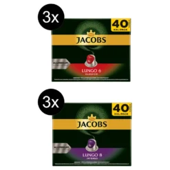 JACOBS Lungo 6 Classico + 8 Intenso - 240 Kapseln XXL-Pack Nespresso®* Kompatibel -KaffeeGlück Angebote 8f277a64c45125d3df9b1f9e6cbb6636