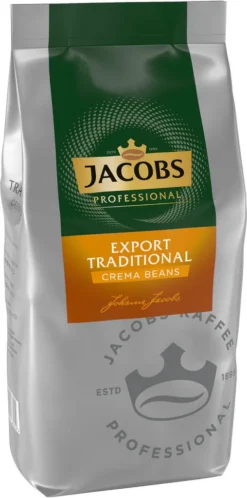 JACOBS Kaffeebohnen Professional Export Traditional Crema Markant 2 X 1 Kg -KaffeeGlück Angebote 8f359edf3ecf86a957ba17c6daf1652d