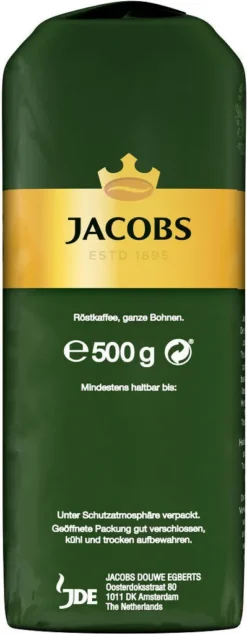 JACOBS Kaffeebohnen Krönung Aroma-Bohnen 6x500g Ganze Kaffee Bohnen Geröstet -KaffeeGlück Angebote 8f35bcd1f8e3a3079c3400ba4bcd3640
