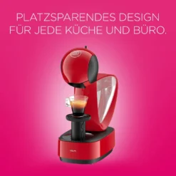 Krups Espressomaschine NESCAFÉ® DOLCE GUSTO® Infinissima KP1708, Rot -KaffeeGlück Angebote 906b14fcd7b2d30fe7fe68ae7421839f