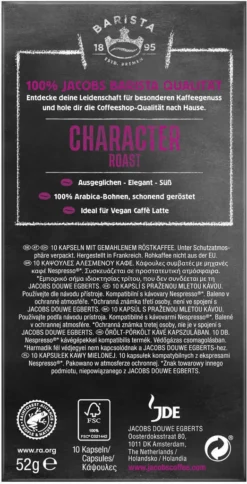 JACOBS Kapseln Barista Editions Character Roast 8 10x10 Nespresso®* Kompatibel -KaffeeGlück Angebote 9182a82c30a86b25a269b0cf8e5fb9a5