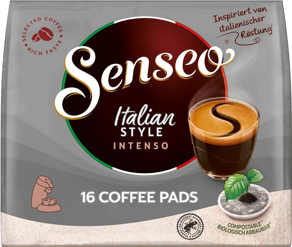 SENSEO Pads Italian Style & Classic Senseopads 160 Getränke 2 SENSEO Pads Italian Style & Classic Senseopads 160 Getränke – Bild 2