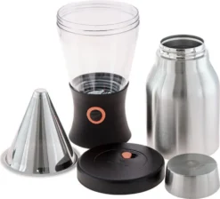 Asobu Cold Brew Kaffeezubereiter 1 Liter Silber -KaffeeGlück Angebote 9562a7c73c7efb645b1d5b7ae2384c65