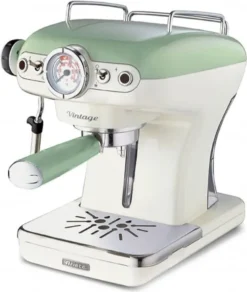 Ariete Vintage Siebträger-Espressomaschine Grün -KaffeeGlück Angebote 990cd4811475df46e05711f8c663fc2f