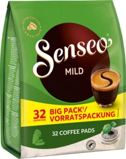 SENSEO Pads Mild Senseopads 5 X 32 Getränke Vorteilspack -KaffeeGlück Angebote 9a09204556abeeb449a7cffa2f142b77