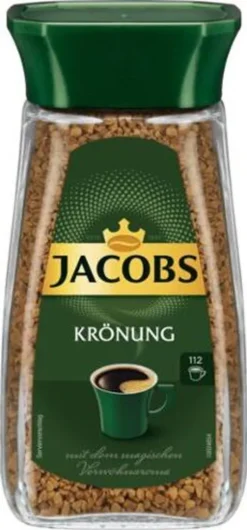Jacobs Krönung Klassisch | Löslicher Kaffee | 200g-Glas -KaffeeGlück Angebote 9deb5d11ee4187dd26cf7a2525a8d904