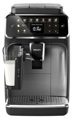 Philips 4300 Series EP4346/70 Kaffeevollautomat, 8 Kaffeespezialitäten Mit LatteGo Milchsystem -KaffeeGlück Angebote 9e7070db84409c071b8dbc70f7a3ace5