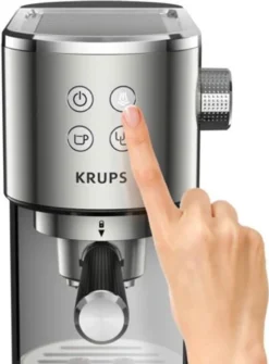 Krups XP 442 - Espresso Siebträger - Edelstahl/schwarz -KaffeeGlück Angebote 9eb45eac1e12ab1bcb8da63db48c9fcd
