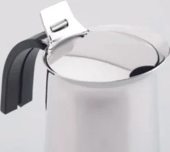 Bialetti Kitty 0,23 L Schwarz, Edelstahl - Italienische Kaffeemaschinen (0,23 L, Schwarz, Edelstahl, 4 Tassen, Edelstahl, Kitty, 1 Stück(e)) -KaffeeGlück Angebote 9f14894316014345f2dbd5a1ea154615