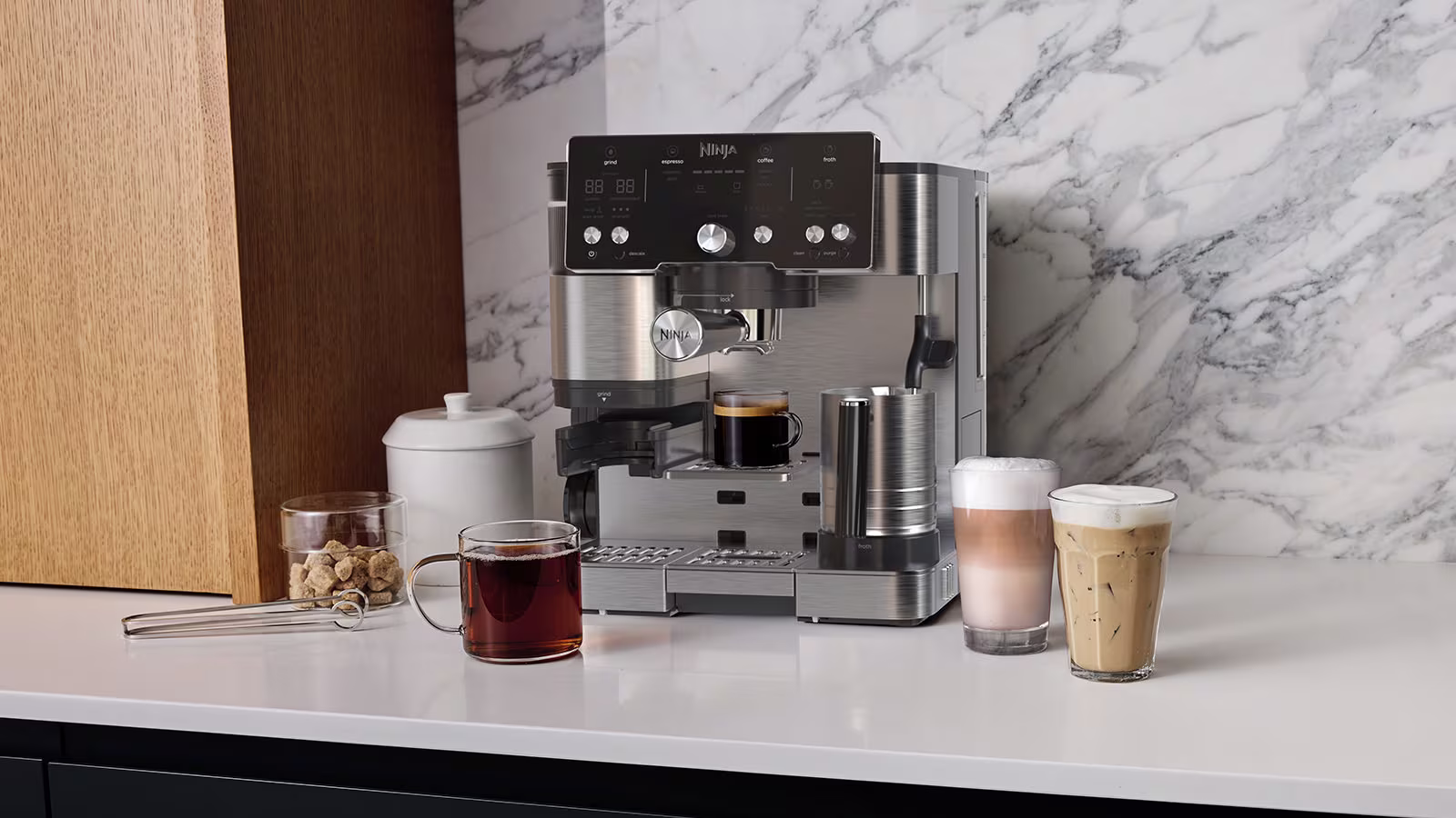 KaffeeGlück Angebote -KaffeeGlück Angebote Ninja ES501UK 2in1 Lineup