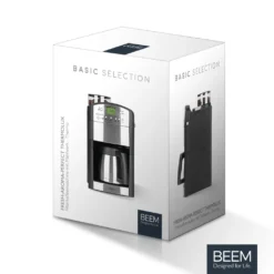 BEEM FRESH-AROMA-PERFECT Filterkaffeemaschine Mit Mahlwerk - Thermo | 2 Isolierkannen Kaffeemaschine Mahlwerk Timer 2x Thermoskanne Filterkaffeemaschine Kaffeeautomat -KaffeeGlück Angebote a1e58fa5cfbb316c6491382dfbeaeda5