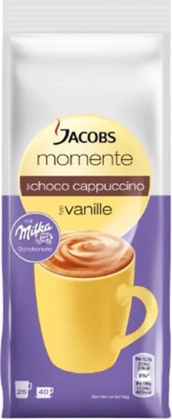 Jacobs Choco Cappuccino Typ Vanille 500g 8 Jacobs Choco Cappuccino Typ Vanille 500g -KaffeeGlück Angebote a52094103aba510f15f6221e49d9d914