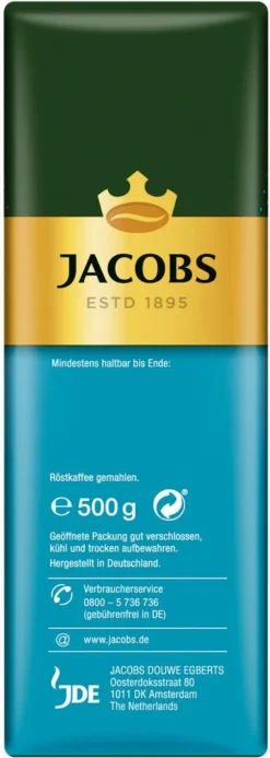 JACOBS Filterkaffee Auslese Mild&Sanft 6x500g Pulver-Kaffee Gemahlen Röstkaffee -KaffeeGlück Angebote a926687809516e782eee3f08a7f6eae2 1