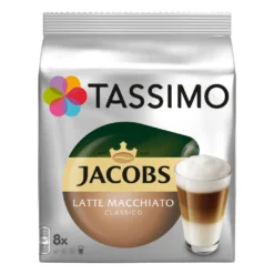 TASSIMO Jacobs Typ Latte Macchiato Classico T Discs Kapsel 5 X 8 Getränke) -KaffeeGlück Angebote a9d2db6cf73db93a1c1a026eb85b1f5a
