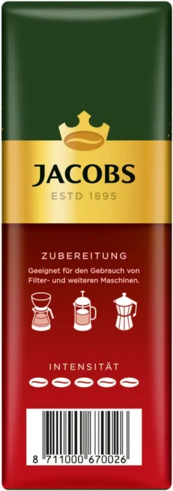 JACOBS Filterkaffee Meisterröstung 6 X 500g Pulver-Kaffee Gemahlen Röstkaffee -KaffeeGlück Angebote ac5d14d220d2a2155a4589dfbeca8ed2