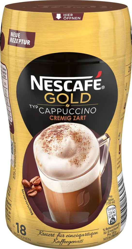 Nescafé® Nescafé Gold Typ Cappuccino Cremig Zart | 250g 6 Nescafé® Nescafé Gold Typ Cappuccino Cremig Zart | 250g – Bild 6