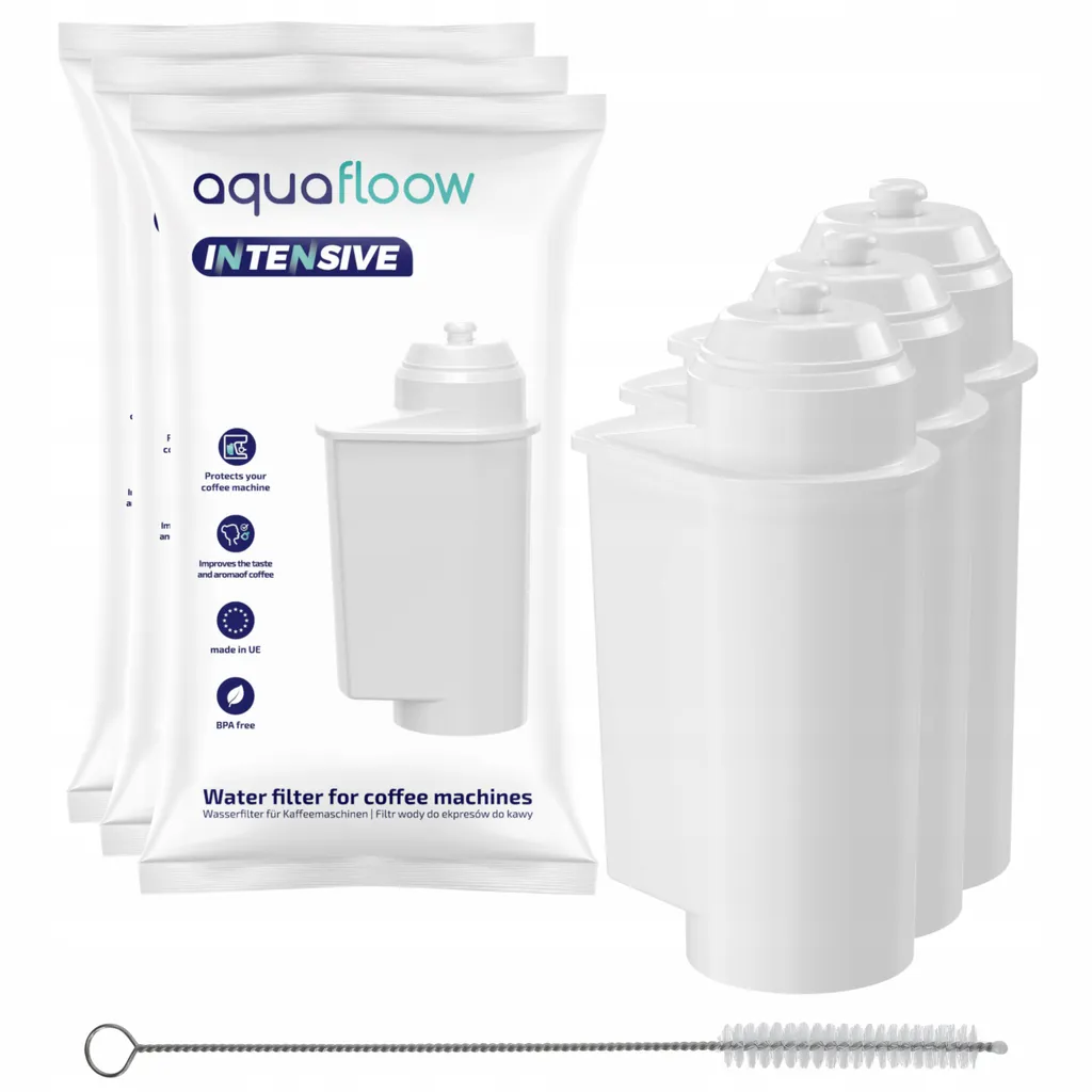 Wasserfilter / Patrone AquaFloow Intensive Für Bosch/Siemens Kaffeemaschinen (Ersatz Intenza TZ70003) + Reinigungsgerät 1 Wasserfilter / Patrone AquaFloow Intensive Für Bosch/Siemens Kaffeemaschinen (Ersatz Intenza TZ70003) + Reinigungsgerät