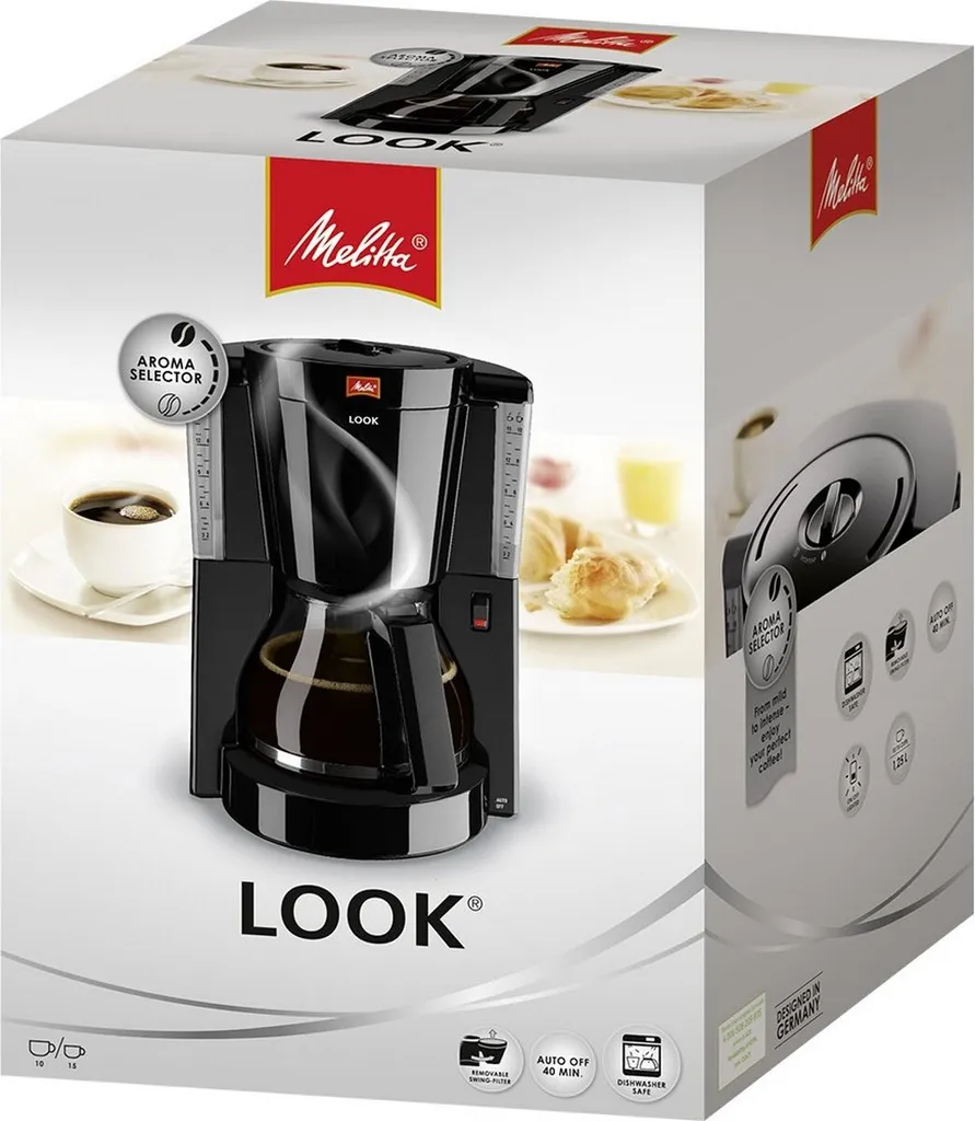 Melitta 1011-01 LOOK IV Kaffeemaschine Weiß 3 Melitta 1011-01 LOOK IV Kaffeemaschine Weiß – Bild 3