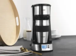 BEEM THERMO 2 GO Single-Filterkaffeemaschine - Thermo | Inkl. Thermobecher BEEM Single-Filterkaffeemaschine Inkl. Thermobecher Timer ToGo 750W -KaffeeGlück Angebote b624c94f409bc065a808768a6d77ad46