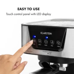 Arabica Espressomaschine 1050W 15 Bar 1,5l Touch-Bedienfeld Edelstahl -KaffeeGlück Angebote b6b96b9bc0afd3bbe1ef2a64986df900