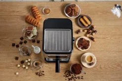 Gorenje ESCM 15 DBK Espressomaschine Mit Siebträger/Professioneller Milchaufschäumer Für Cremigen Capuccino/TouchControl/TemperatureControl/EasyClean/1,5 L Wassertank/1100 W/30 Cm/15 Bar/Edelstahl -KaffeeGlück Angebote b8406ba99ceb67063d4c01fc164591e9