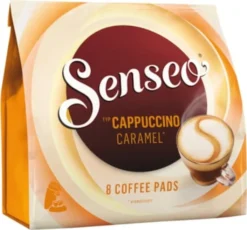 Senseo Cappuccino Caramel | 8 Kaffeepads