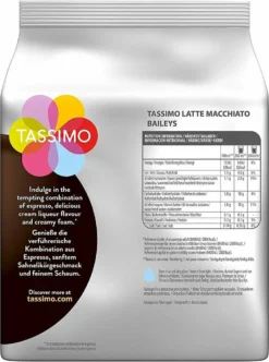 Tassimo Kapseln Typ Latte Macchiato Bailey's | 8 Kaffeekapseln -KaffeeGlück Angebote b9c4f92fbbb7ca8793d2e92fa7855700