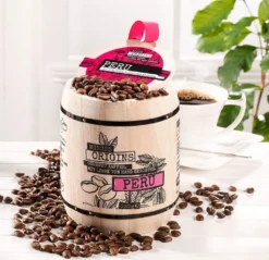 Minges Kaffee Peru Hochland Arabica Im Holzfass, Ganze Bohne -KaffeeGlück Angebote bc4527fd0c1306b478532912f276f8ec