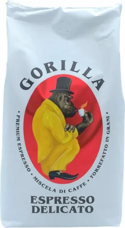Gorilla Espresso Delicato 1000g Joerges -KaffeeGlück Angebote c16b917ea4c22034d72dfb65fe05a25b