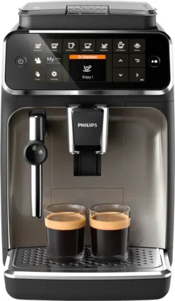 Philips EP4327/90 4300 - Kaffee-Vollautomat - Schwarz/chrom 8 Philips EP4327/90 4300 - Kaffee-Vollautomat - Schwarz/chrom -KaffeeGlück Angebote c33e2ada735a6951fef756a6b8fe2899
