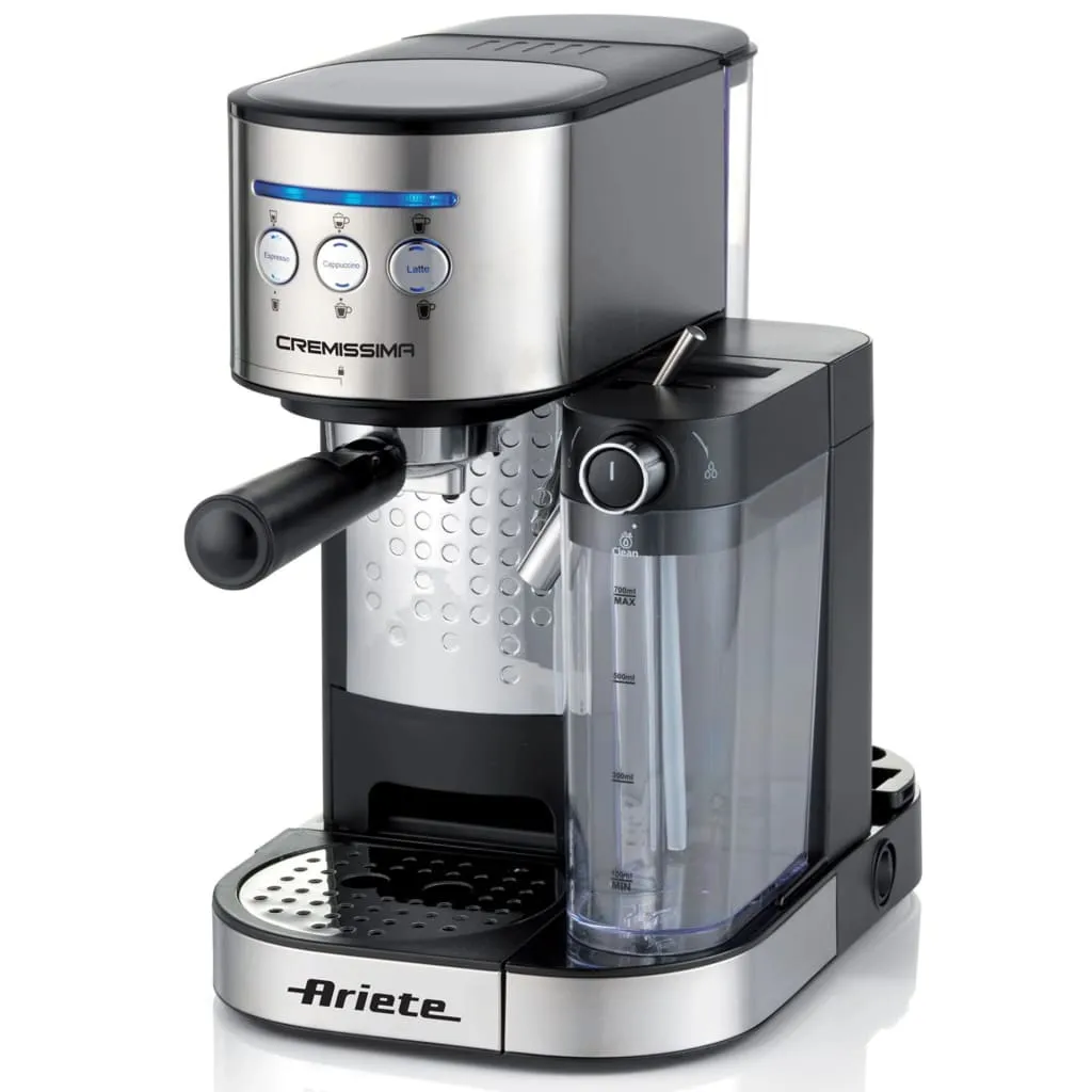 Ariete Siebträger-Espressomaschine CREMISSIMA Mit Milchaufschäumer 1 Ariete Siebträger-Espressomaschine CREMISSIMA Mit Milchaufschäumer