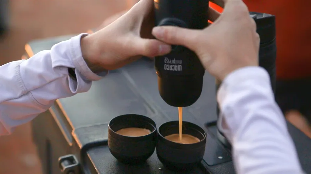 WACACO Nanopresso Barista Kit, Zubehör Für Die Tragbare Espressomaschine Nanopresso. Doppelter Espresso, Lungo 10 WACACO Nanopresso Barista Kit, Zubehör Für Die Tragbare Espressomaschine Nanopresso. Doppelter Espresso, Lungo – Bild 10