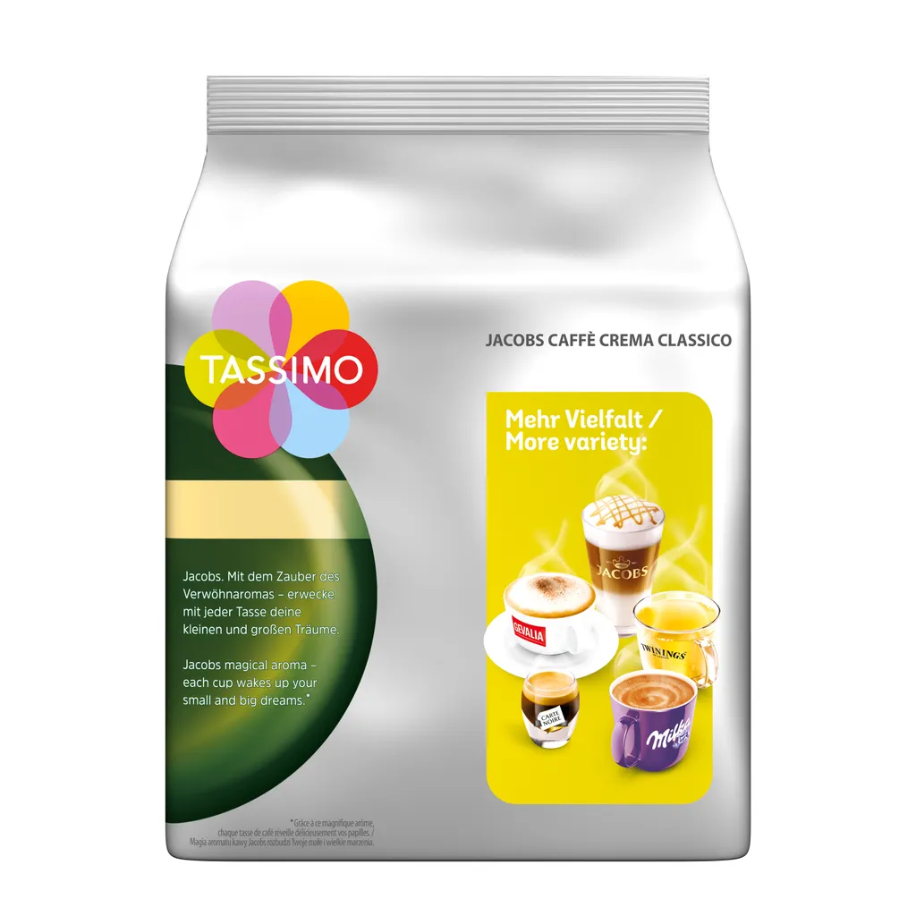 Tassimo Jacobs Caffè Crema Classico | 16 T Discs, Kaffeekapseln 2 Tassimo Jacobs Caffè Crema Classico | 16 T Discs, Kaffeekapseln – Bild 2