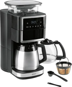 Kaffeemaschine Filterkaffeemaschine Edelstahl Thermoskanne Timer Mit Mahlwerk -KaffeeGlück Angebote c5a1cf2cec3fb89c313b479e55831541