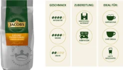 JACOBS Kaffeebohnen Professional Export Traditional Crema Markant 2 X 1 Kg -KaffeeGlück Angebote c5f805df82e49aa5c3ff33eb1b4caf25