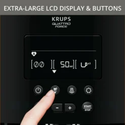 Krups Kaffeevollautomat Quattro Force Mit Milchaufschäumdüse + Mahlwerk EA817K -KaffeeGlück Angebote c7a7ea206e8c6b63f845497d5f26cb07