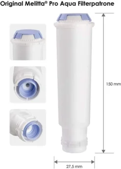 3x Melitta 224562 Filterpatrone Für Kaffeevollautomaten Pro Aqua Vorbeugung Von Verkalkung, Einfache Anwendung, 3 Patronen -KaffeeGlück Angebote c7ad72b10c686963a77a4e65afd8aa7c