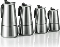 Espressokocher & Kaffeekocher Aus Edelstahl - Espressomaschine Kaffeemaschine Von Coffee Fox (9 Tassen) -KaffeeGlück Angebote c8262acb9d0115e72d0723240accacf0