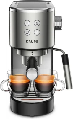 Krups XP 442 - Espresso Siebträger - Edelstahl/schwarz -KaffeeGlück Angebote c8aa13f358ee5a10fa018c666f27d25f