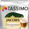 Tassimo Kapseln Jacobs Typ Latte Macchiato Vanilla | 8 Kaffeekapseln