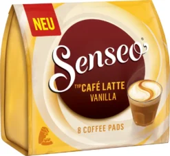 Senseo Café Latte Vanilla 10er Pack Kaffee Pads 10x 8 Pads, 80 Getränke 21 Senseo Café Latte Vanilla 10er Pack Kaffee Pads 10x 8 Pads, 80 Getränke -KaffeeGlück Angebote cbaf4e34bba8791a2eb8bc04e3672d3a