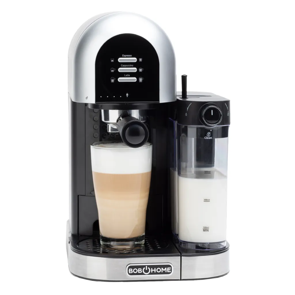 BOB HOME Kaffeecenter LATTESSA | Espressomaschine Mit Integriertem Milchaufschäumer | Kaffeespeziealitäten Auf Knopfdruck 3 BOB HOME Kaffeecenter LATTESSA | Espressomaschine Mit Integriertem Milchaufschäumer | Kaffeespeziealitäten Auf Knopfdruck – Bild 3