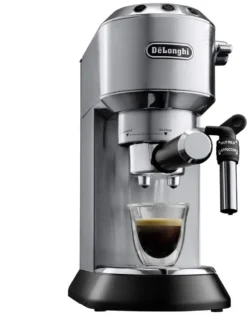De'Longhi DeLonghi EC685.M Dedica Style Siebträger Espressomaschine Silber -KaffeeGlück Angebote cdacbcf9db120ccf6617a590f79b22c2
