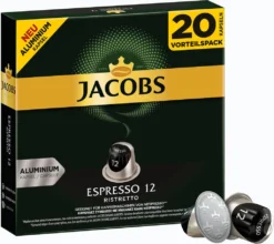 JACOBS Kapseln Espresso Ristretto 200 Nespresso Kompatible Kaffeekapseln -KaffeeGlück Angebote d078a7662c070c48e325b7a2d4780568