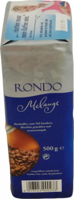 Röstfein Rondo Melange | Gemahlen | 500g 5 Röstfein Rondo Melange | Gemahlen | 500g -KaffeeGlück Angebote d420b93e2aeffde8dfc7e9cf9680e6ba