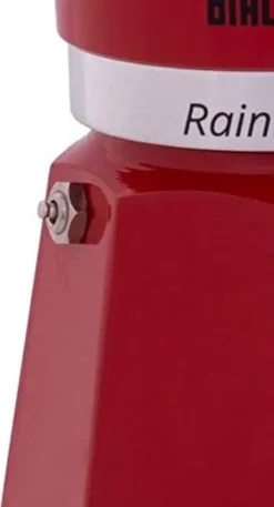 Bialetti Rainbow, Italienische Espresso-Kaffeemaschine, Aluminium, 3 Tassen, Rot -KaffeeGlück Angebote d6dd8c7d22e53636fdef43d2666edea3